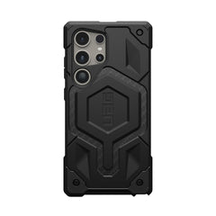 Urban Armor Gear Thermoplastic Polyurethane Monarch Pro Rugged Heavy Duty Shockproof Protective Case/Cover Designed For Galaxy S25 Ultra 5G (6.8-Inch) UAG Case 2023,Magnetic Charging Compatible - Black