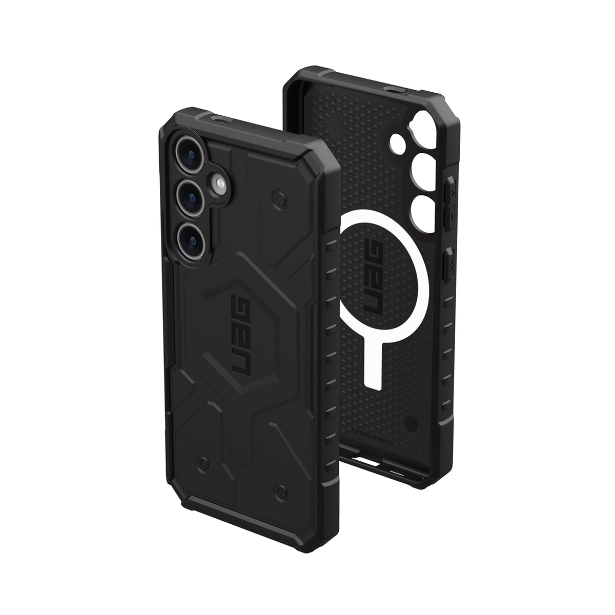 Urban Armor Gear UAG Galaxy S24 Case, Pathfinder Rugged Shockproof Protective Case/Cover Designed for Galaxy S24 /Galaxy S24 5G (6.2-inch) 2024, Magnetic Charging Compatible -Black