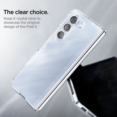 Spigen Thin Fit Pro Back Cover Case Compatible with Galaxy Z Fold 6 (TPU + Poly Carbonate | Crystal Clear)