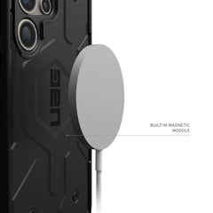 Urban Armor Gear UAG Galaxy S24 Ultra Case, Pathfinder Rugged Featherlight Shockproof Protective Case/Cover Designed for Galaxy S24 Ultra 5G (6.8-inch) 2024, Magnetic Charging Compatible -Black
