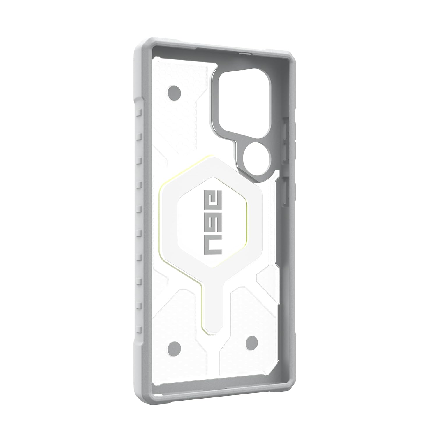 Urban Armor Gear TPU Galaxy S25 Ultra Case,Pathfinder Clear Rugged Featherlight Shockproof Protective Case/Cover Designed For Galaxy S25 Ultra 5G (6.8-Inch) UAG Case 2024,Magnetic Charging Compatible- Neon Green