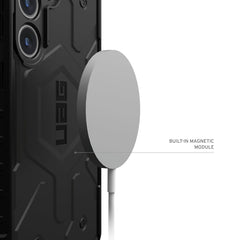 Urban Armor Gear UAG Galaxy S24 Case, Pathfinder Rugged Shockproof Protective Case/Cover Designed for Galaxy S24 /Galaxy S24 5G (6.2-inch) 2024, Magnetic Charging Compatible -Black
