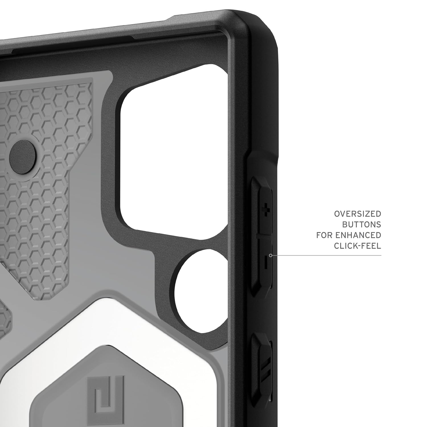 Urban Armor Gear TPU Galaxy S24 Ultra Case,Pathfinder Clear Rugged Featherlight Shockproof Protective Case/Cover Designed For Galaxy S24 Ultra 5G (6.8-Inch) UAG Case 2024,Magnetic Charging Compatible- Ash