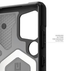 Urban Armor Gear TPU Galaxy S24 Ultra Case,Pathfinder Clear Rugged Featherlight Shockproof Protective Case/Cover Designed For Galaxy S24 Ultra 5G (6.8-Inch) UAG Case 2024,Magnetic Charging Compatible- Ash