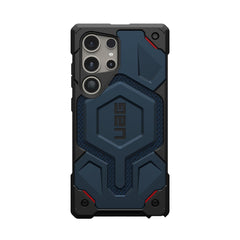 Urban Armor Gear Thermoplastic Polyurethane Monarch Pro Rugged Heavy Duty Shockproof Protective Case/Cover Designed For Galaxy S25 Ultra 5G (6.8-Inch) UAG Case 2023,Magnetic Charging Compatible - Blue