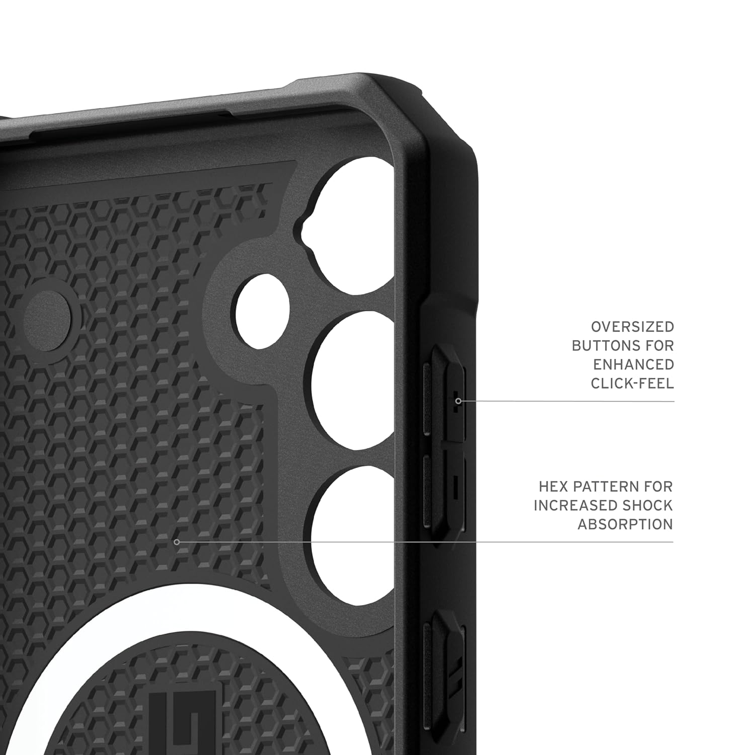 Urban Armor Gear UAG Galaxy S24 Case, Pathfinder Rugged Shockproof Protective Case/Cover Designed for Galaxy S24 /Galaxy S24 5G (6.2-inch) 2024, Magnetic Charging Compatible -Black