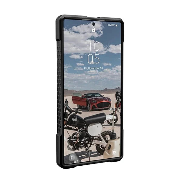 Urban Armor Gear Thermoplastic Polyurethane Monarch Pro Rugged Heavy Duty Shockproof Protective Case/Cover Designed For Galaxy S25 Ultra 5G (6.8-Inch) UAG Case 2023,Magnetic Charging Compatible - Grey