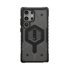 Urban Armor Gear TPU Galaxy S24 Ultra Case,Pathfinder Clear Rugged Featherlight Shockproof Protective Case/Cover Designed For Galaxy S24 Ultra 5G (6.8-Inch) UAG Case 2024,Magnetic Charging Compatible- Ash
