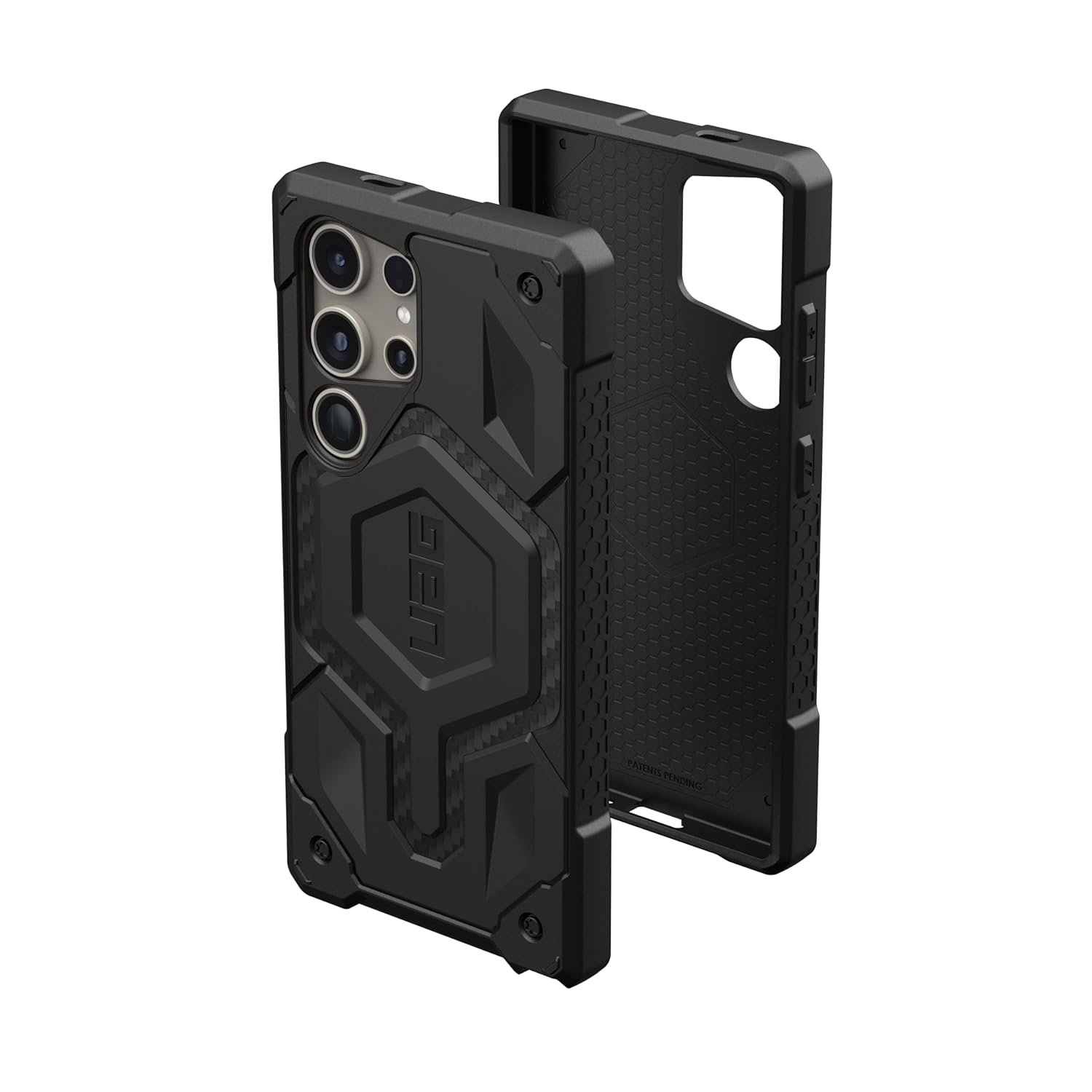 Urban Armor Gear Thermoplastic Polyurethane Monarch Pro Rugged Heavy Duty Shockproof Protective Case/Cover Designed For Galaxy S24 Ultra 5G (6.8-Inch) UAG Case 2023,Magnetic Charging Compatible - Grey