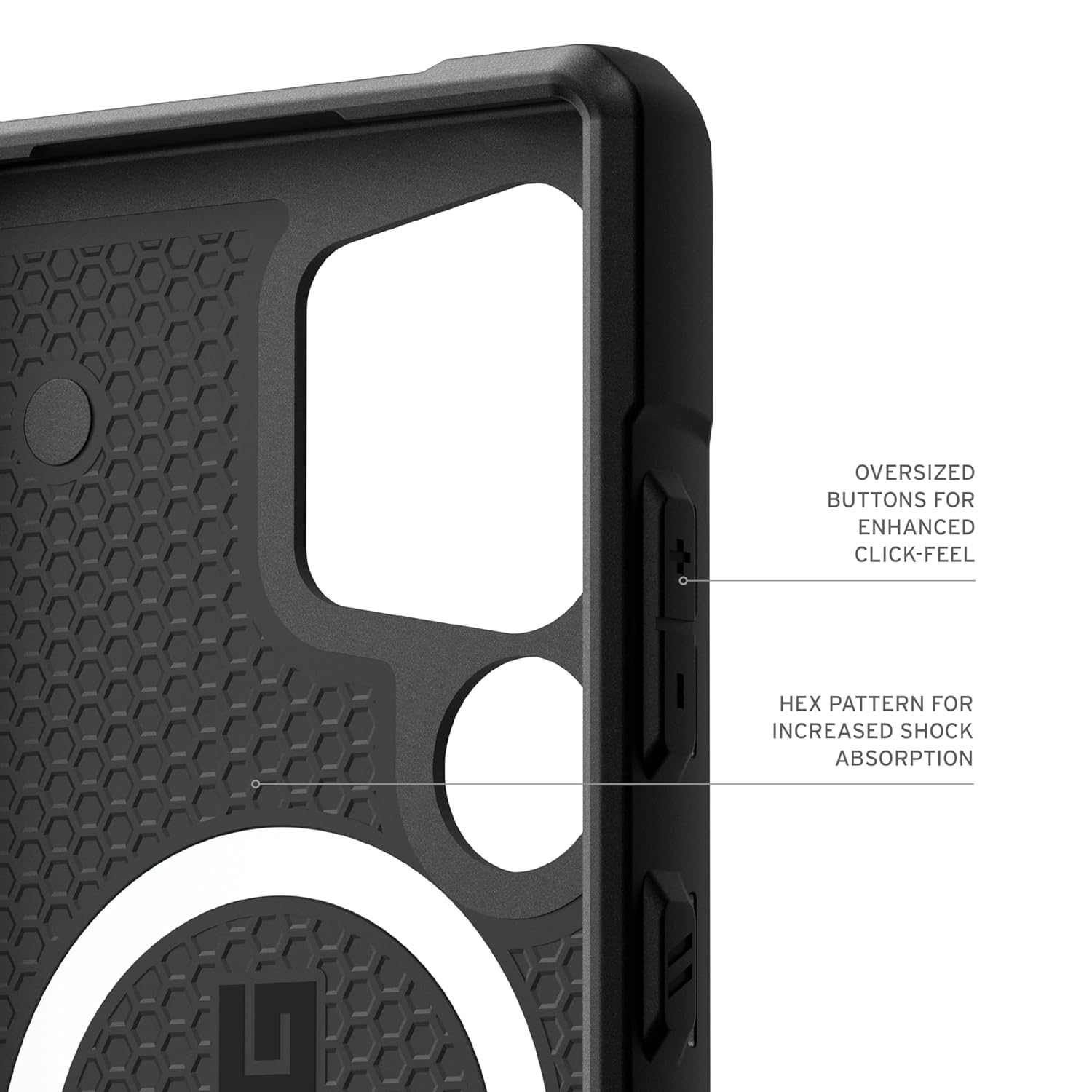 Urban Armor Gear UAG Galaxy S24 Ultra Case, Pathfinder Rugged Featherlight Shockproof Protective Case/Cover Designed for Galaxy S24 Ultra 5G (6.8-inch) 2024, Magnetic Charging Compatible -Black