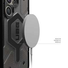 Urban Armor Gear UAG Galaxy S24 Ultra Case, Plasma Clear Rugged Featherlight Shockproof Protective Case/Cover Designed for Galaxy S24 Ultra 5G (6.8-inch) 2024, Magnetic Charging Compatible - Ash