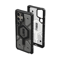 Urban Armor Gear UAG Galaxy S24 UAG Case, Pathfinder Clear Rugged Featherlight Shockproof Protective Case/Cover Designed for Galaxy S24 5G (6.2-inch) 2024, Magnetic Charging Compatible - Ice