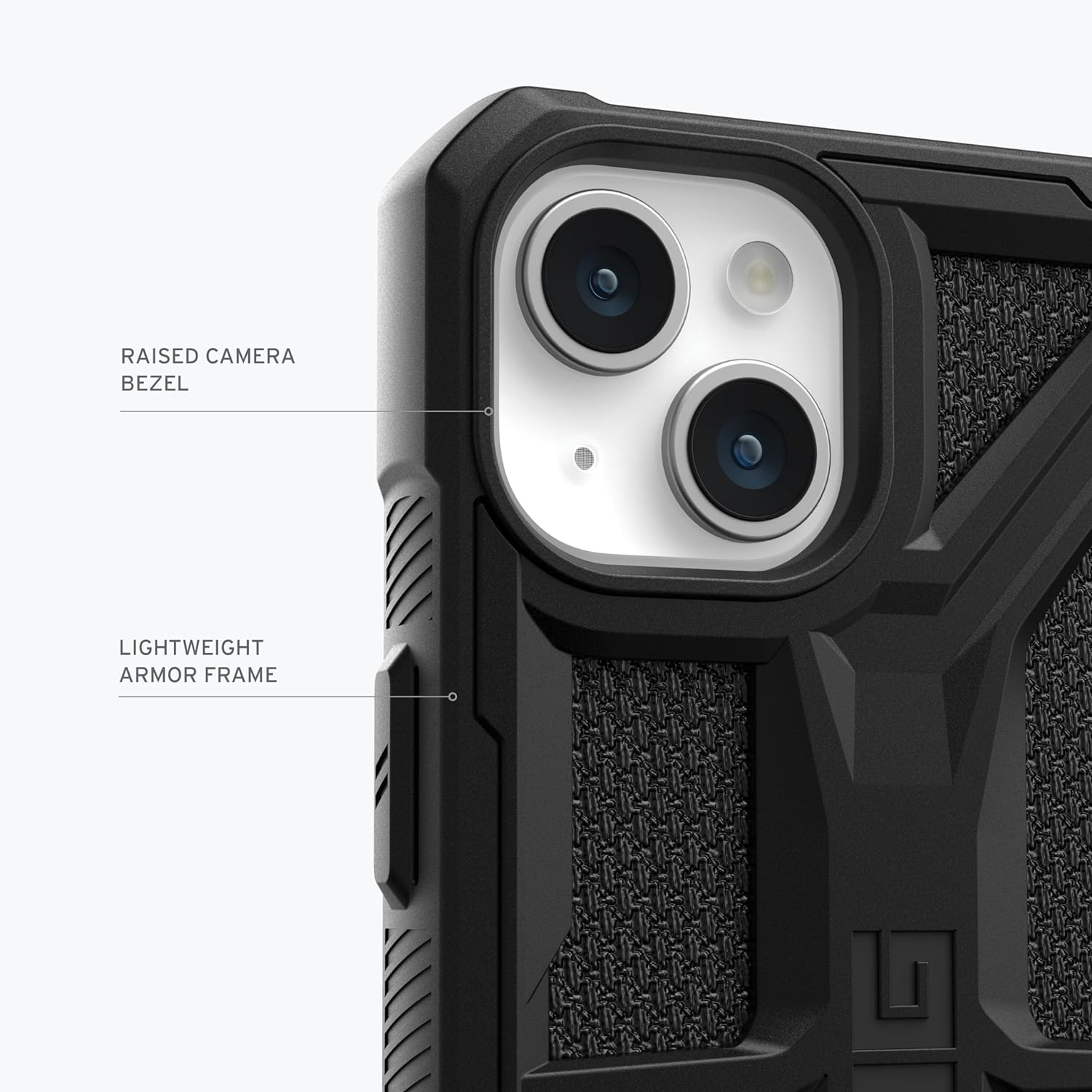 iPhone 15 Plus Armor Cover | Original Urban Armor Slim Fit Rugged Protective Case/Cover Designed For Apple iPhone 15 Plus UAG Black