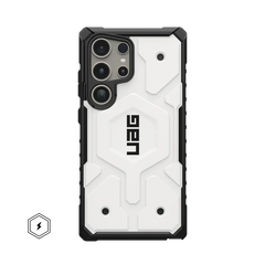Urban Armor Gear Thermoplastic Polyurethane Monarch Pro Rugged Heavy Duty Shockproof Protective Case/Cover Designed For Galaxy S23 Ultra 5G (6.8-Inch) UAG Case 2023,Magnetic Charging Compatible - White