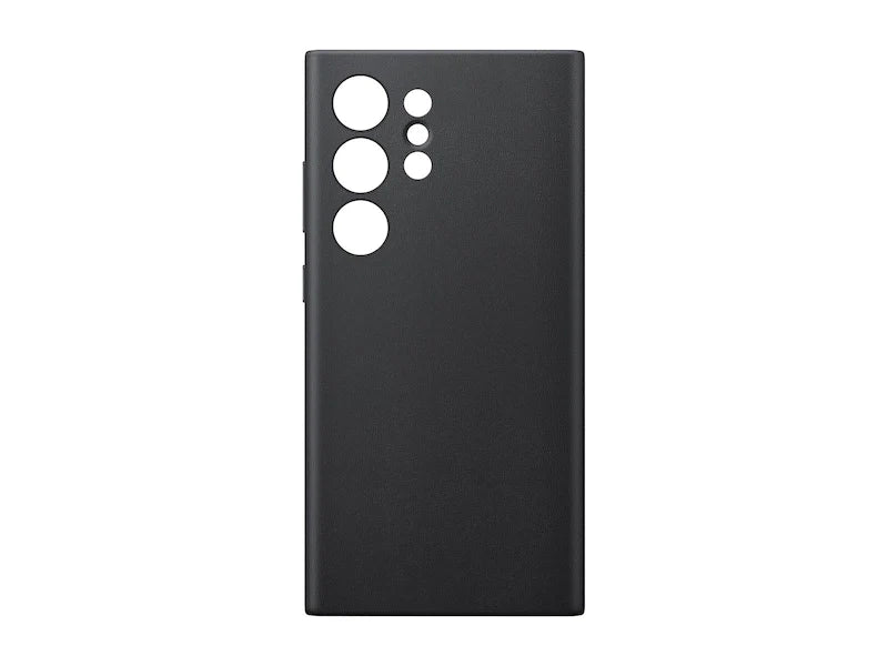 Samsung Galaxy S24 Ultra Case- Leather Full Cover Protective Case with Soft Microfiber Lining Samsung S24 Ultra Phone Case (Black)