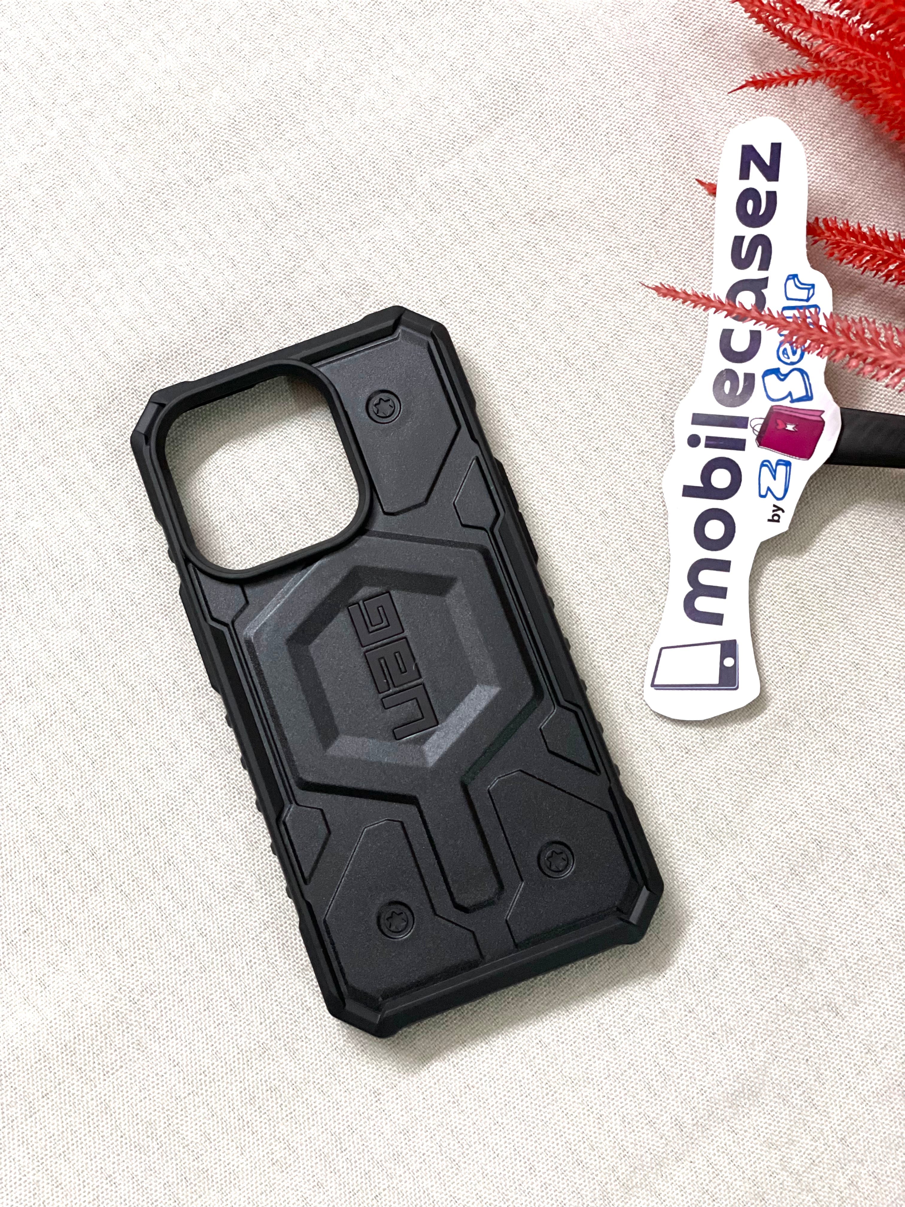 iPhone 15 Armor Cover | Urban Armor iPhone 15 Case, UAG Pathfinder Mag-Safe Compatible, Slim Fit Rugged Protective Case/Cover Designed for iPhone 15 (2023) (Military Drop Tested) - Black