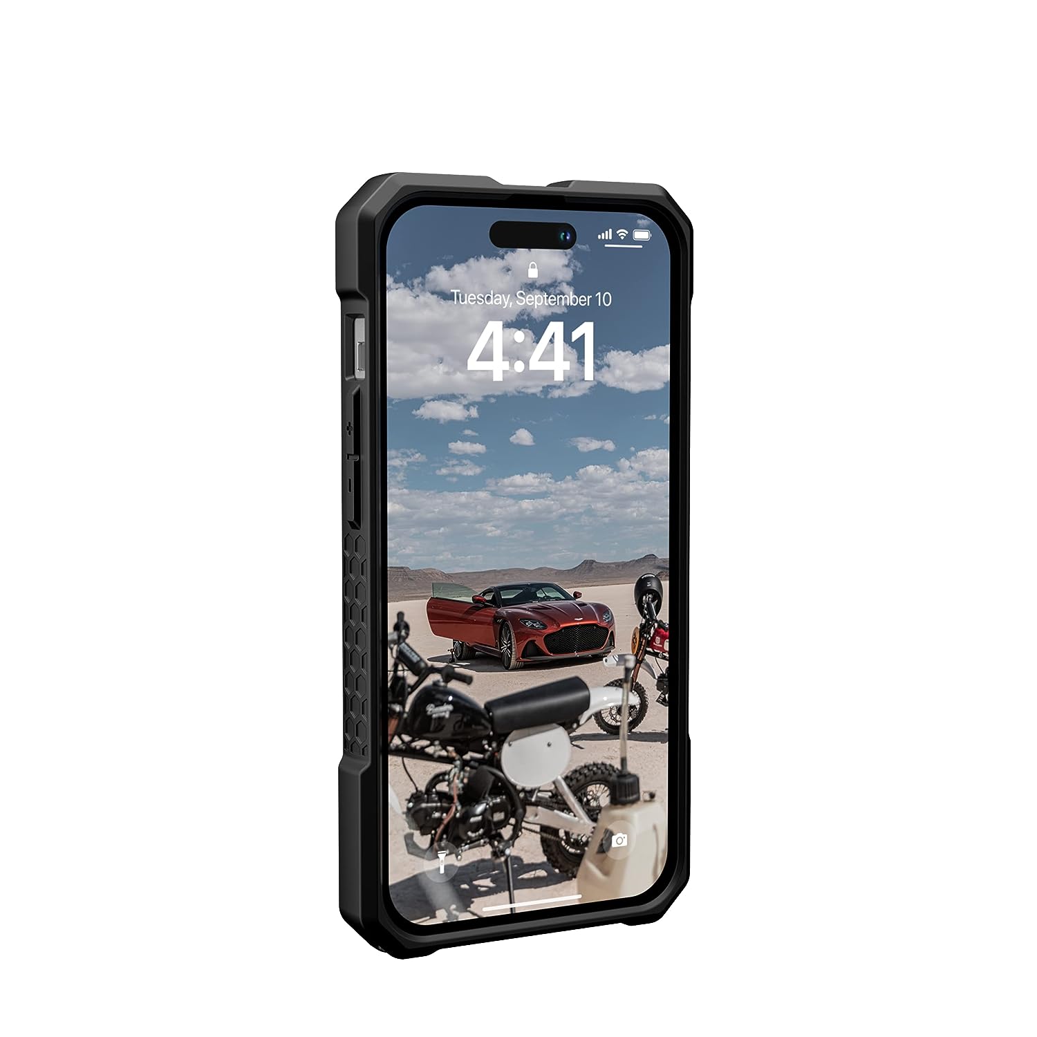 iPhone 15 Armor Cover | Urban Armor iPhone 15 Case, UAG Monarch Pro Mag-Safe Compatible, Slim Fit Rugged Protective Case/Cover Designed for iPhone 15 Black