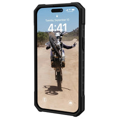 iPhone 15 Pro Max Armor Cover | Urban Armor iPhone 15 Pro Max Case, UAG Pathfinder Mag-Safe Compatible, Slim Fit Rugged Protective Case/Cover Designed for iPhone 15 Pro Max (2023) (Military Drop Tested) - Grey