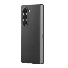 Samsung Galaxy Z Fold 6 Leather Case Protection Protective Shell Cover - Black
